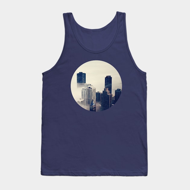 Chicago Cityscape Tank Top by CameraCHI